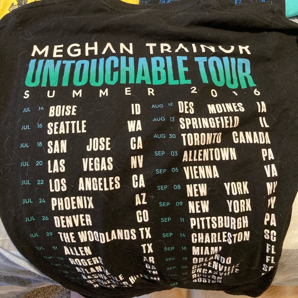 Megan Trainer Concert shirt - Picture 3 of 3